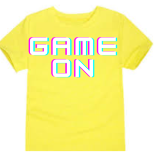 yellow Round Neck Plain cotton T-shirt For Boys T-shirt For Girls